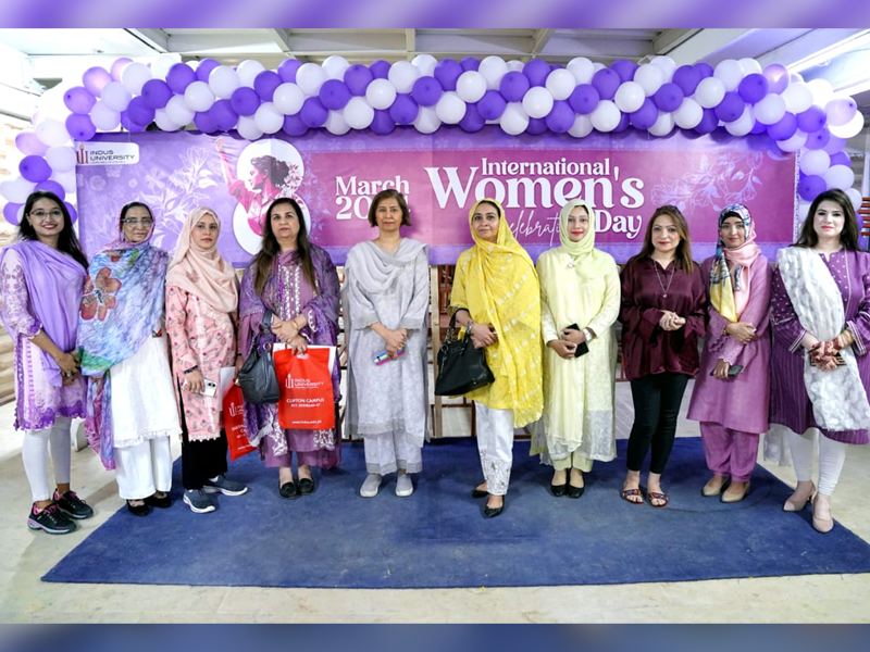 Indus University kicks off celebration to mark Int’l Women Day