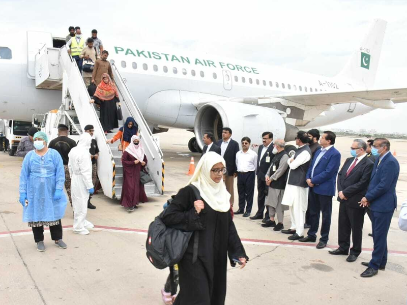 149 Pakistanis evacuated from Sudan arrives in Karachi