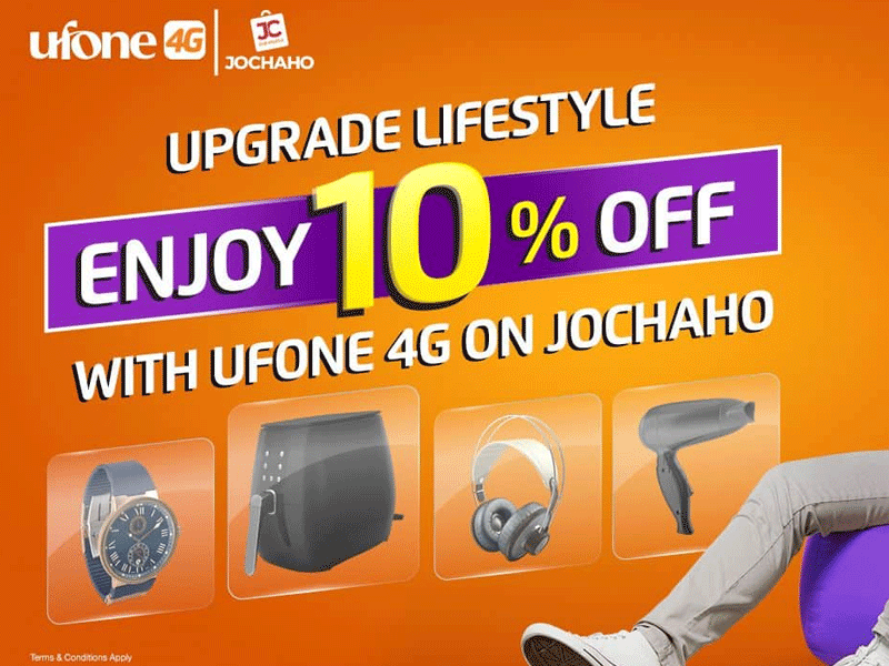 Ufone 4G, JoChaho join forces to transform online shopping experience Ufone 4G, JoChaho join forces to transform online shopping experience