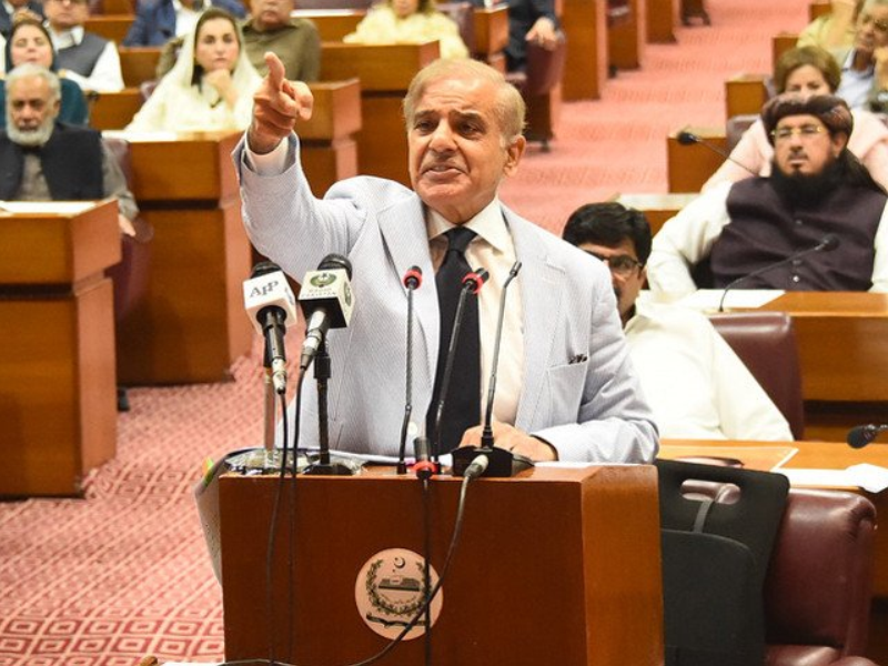PM Shehbaz says ‘one year proved challenges, hardships for ruling clique’ PM Shehbaz says ‘one year proved challenges, hardships for ruling clique’