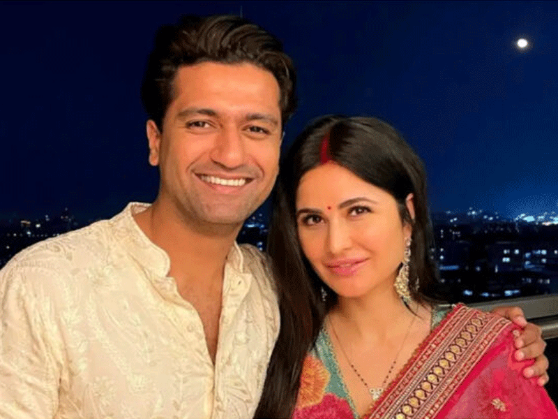 Priyanka greets Katrina her first Karwa Chauth with Vicky Kaushal Priyanka greets Katrina her first Karwa Chauth with Vicky Kaushal
