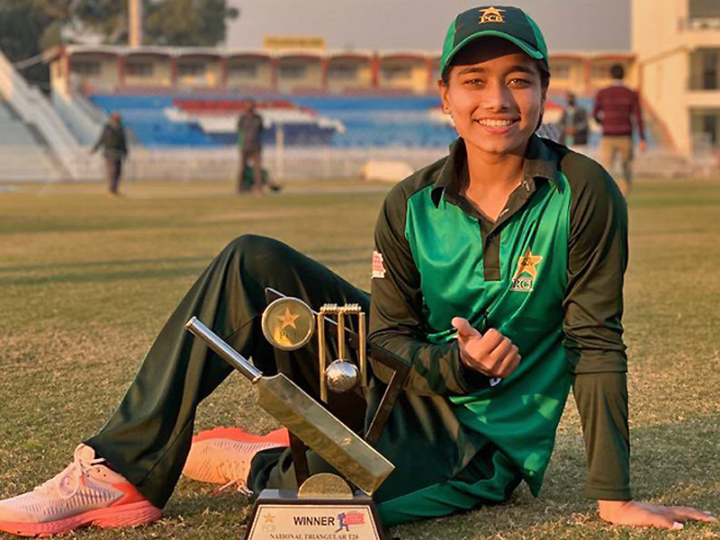 ICC selects Pakistan's Fatima as 100% Cricket Superstars