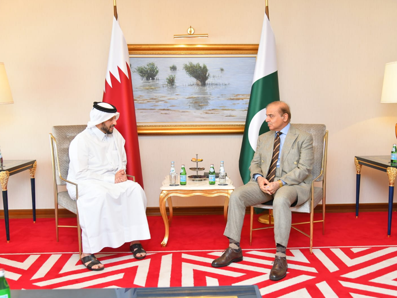 Pakistan eyes on robust strategic ties with Qatar, says PM Shehbaz Pakistan eyes on robust strategic ties with Qatar, says PM Shehbaz