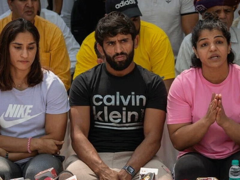 Top Indian wrestlers detained as protest against federation chief intensifies