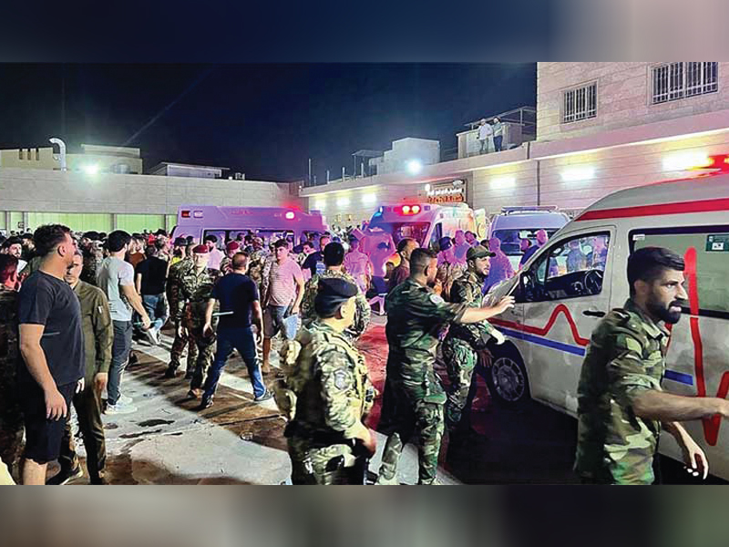 More than 100 dead, 150 injured in Iraq wedding inferno