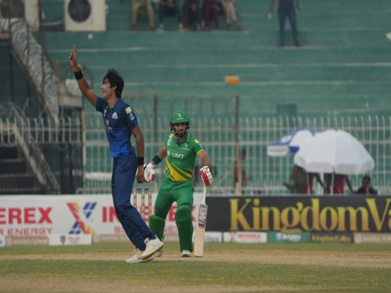 Saim, Hasnain wreak havoc as Panthers book Markhors on 137 Saim, Hasnain wreak havoc as Panthers book Markhors on 137