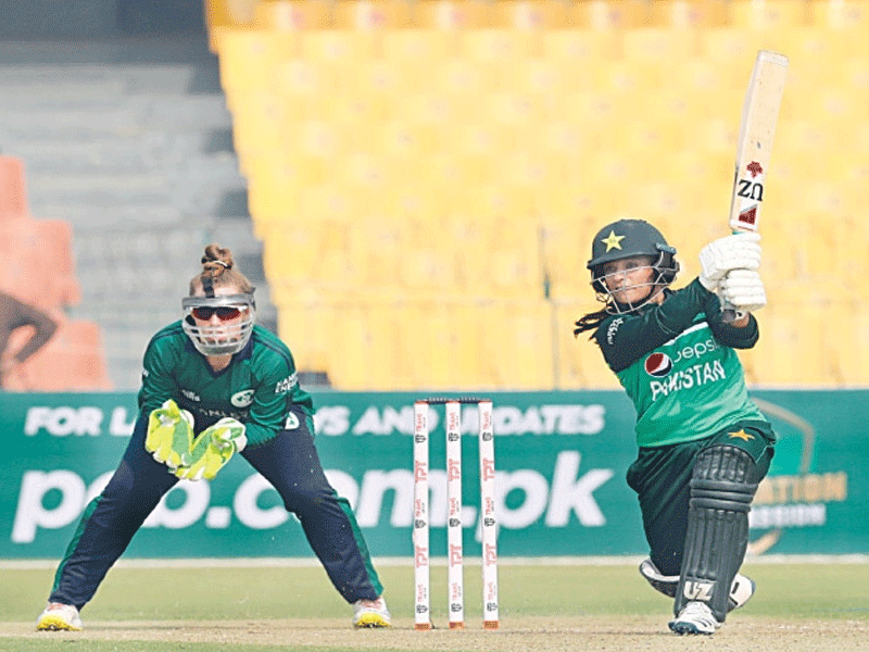 Pakistan women routs Ireland to take ODI series