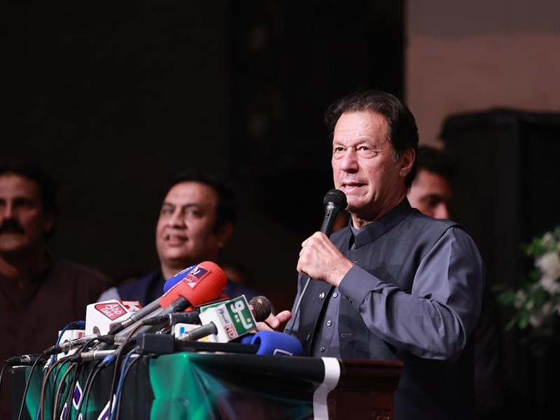 PTI Chief again demands CEC Raja’s resignation PTI Chief again demands CEC Raja’s resignation