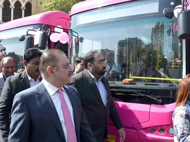 Karachi gets more buses, routes to be announced soon Karachi gets more buses, routes to be announced soon