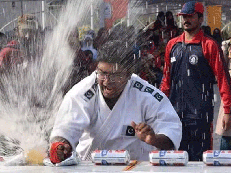 Pakistan's martial artist to attempt four world records Pakistan's martial artist to attempt four world records