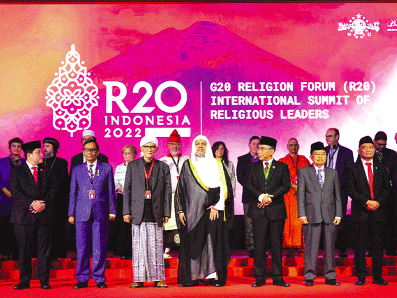 G20 convenes global summit with major religious leaders to tackle pressing issues G20 convenes global summit with major religious leaders to tackle pressing issues