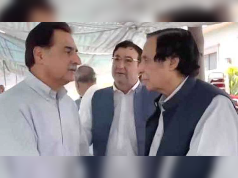 PTI leader Elahi’s informal meeting held with PML-N leadership PTI leader Elahi’s informal meeting held with PML-N leadership