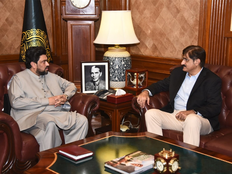 CM Murad, Governor Sindh discuss key matters CM Murad, Governor Sindh discuss key matters