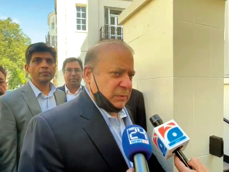 Nawaz insists on punishment for ‘swindlers’ toppled PML-N’s 2017 govt Nawaz insists on punishment for ‘swindlers’ toppled PML-N’s 2017 govt