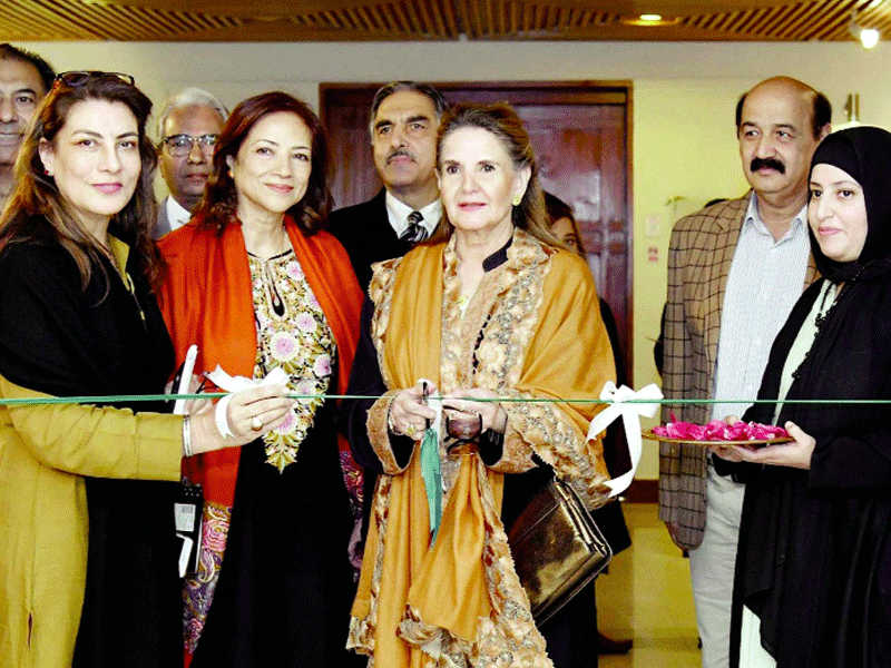 First lady emphasises promotion of Islamic, Pakistani art at int’l level First lady emphasises promotion of Islamic, Pakistani art at int’l level