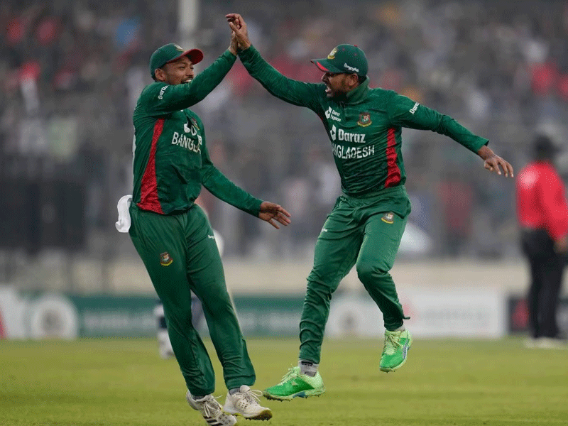 Bangladesh thrashes Ireland by 22 runs after Taskin burst