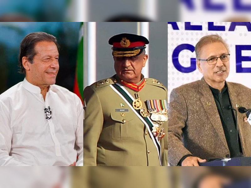 President Alvi discussed ‘early elections’ with COAS, claims Imran Khan