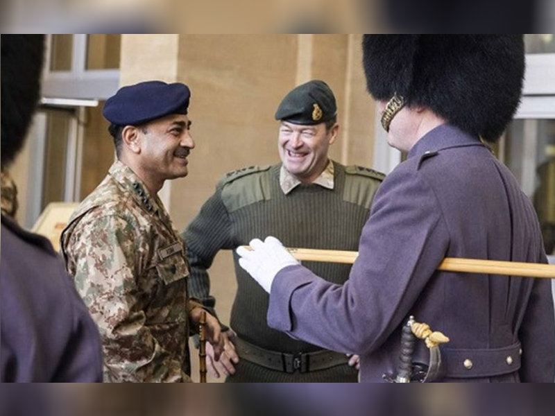 UK Army Chief lauds leadership of COAS Asim