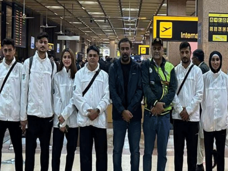 Pak Taekwondo squad reaches Dubai to feature in 10th Al- Fujairah Open Taekwondo (G-2) Championship
