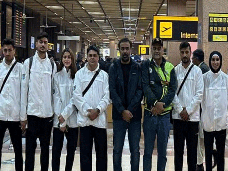 Pak Taekwondo squad reaches Dubai to feature in 10th Al- Fujairah Open Taekwondo (G-2) Championship Pak Taekwondo squad reaches Dubai to feature in 10th Al- Fujairah Open Taekwondo (G-2) Championship