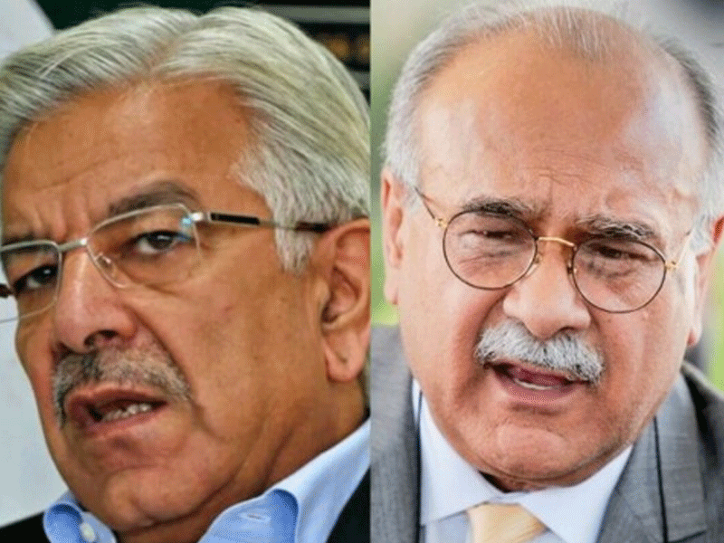 Khawaja Asif slams Sethi’s tweet on PSL-security officials ‘comparison’ Khawaja Asif slams Sethi’s tweet on PSL-security officials ‘comparison’