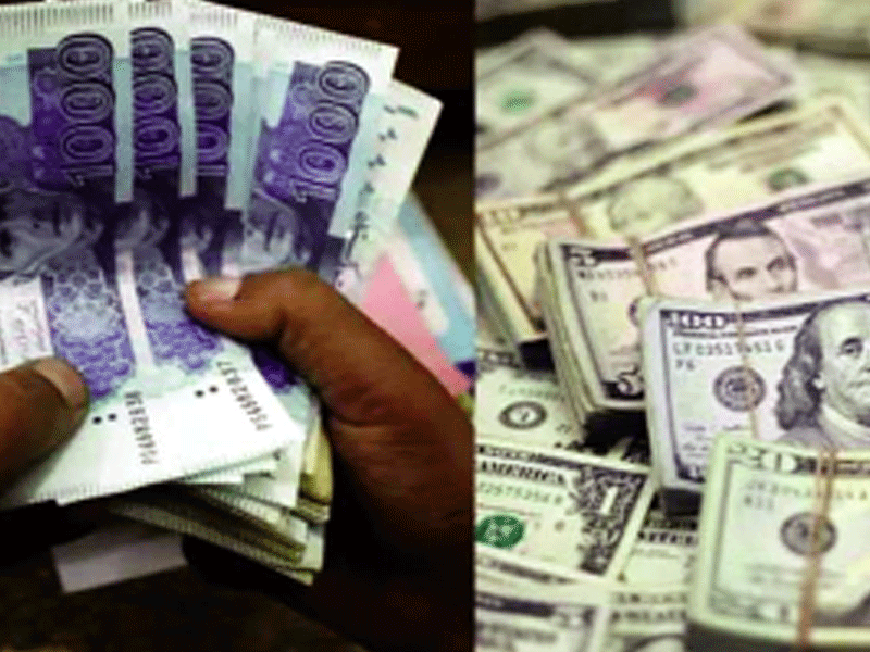 Rupee settles at 283.9 against dollar Rupee settles at 283.9 against dollar