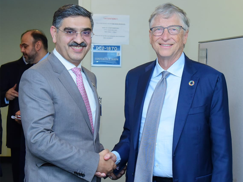 PM Kakar, Bill Gates discuss progress on polio eradication PM Kakar, Bill Gates discuss progress on polio eradication
