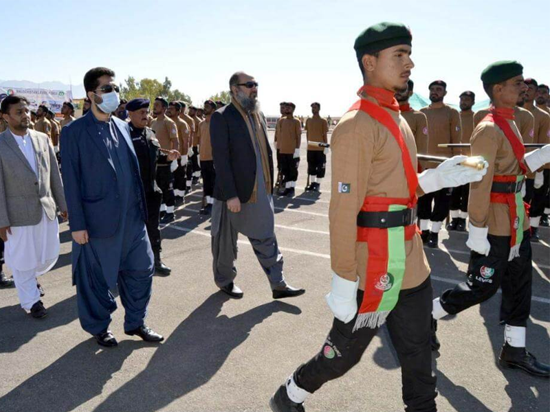 CM Bizenjo praised Khuzdar Levies Force CM Bizenjo praised Khuzdar Levies Force