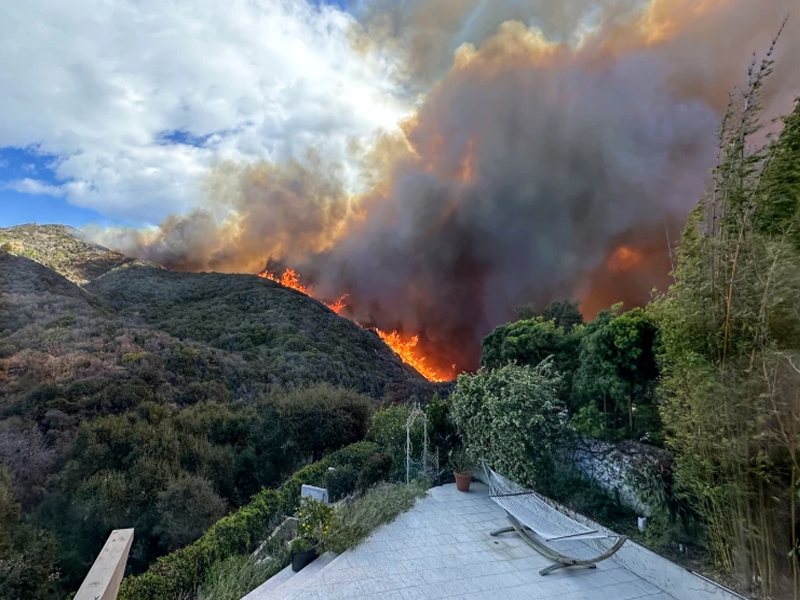 The Start of the Silverwood and Palisades Fires The Start of the Silverwood and Palisades Fires