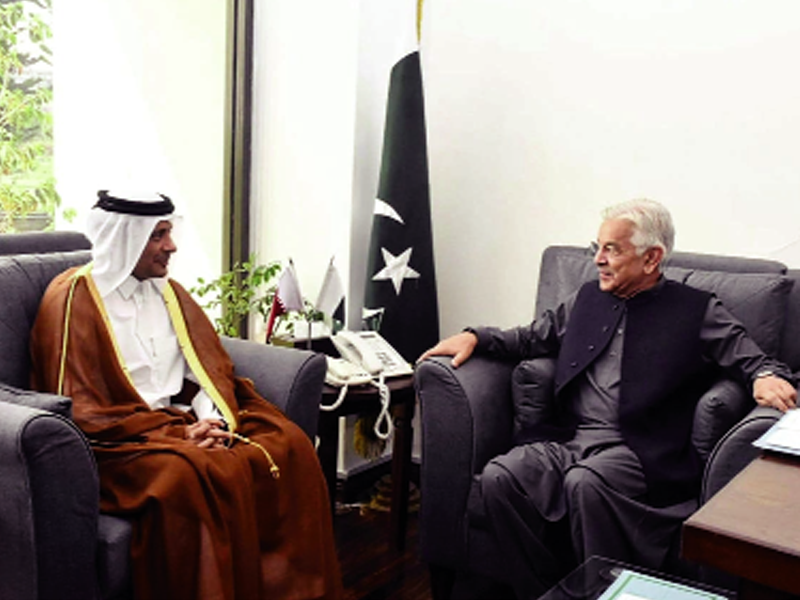 Qatari Ambassador, Defence Minister discuss matters of mutual interest
