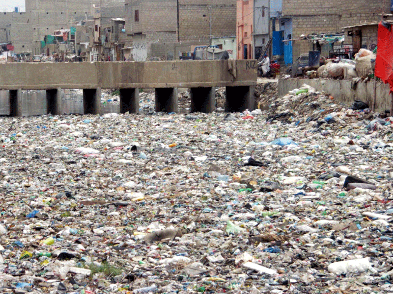Cleaning of drains in Korangi industrial area begins Cleaning of drains in Korangi industrial area begins