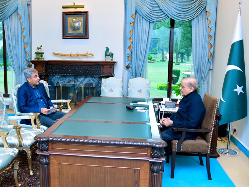 PM Shehbaz, Mohsin Naqvi exchange views on country’s political situation PM Shehbaz, Mohsin Naqvi exchange views on country’s political situation