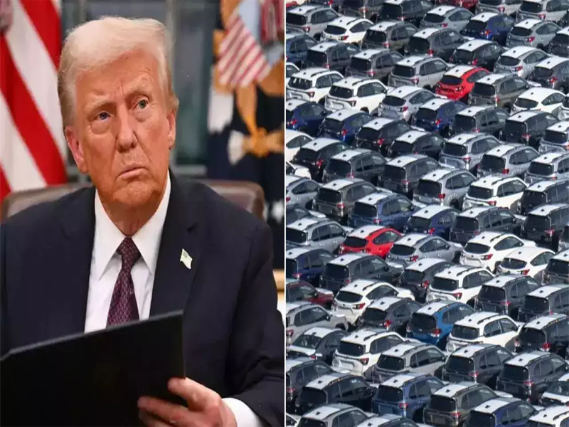 Trump imposes 25 percent tariff on foreign made automobiles Trump imposes 25 percent tariff on foreign made automobiles
