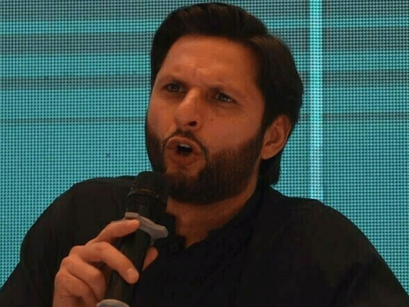 Shahid Afridi vows to speak for oppressed when asked about Modi, Kashmir