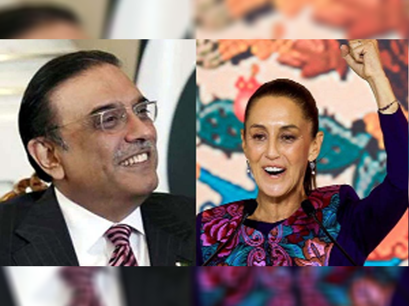 Zardari felicitates Sheinbaum on election as 1st woman President of Mexico Zardari felicitates Sheinbaum on election as 1st woman President of Mexico