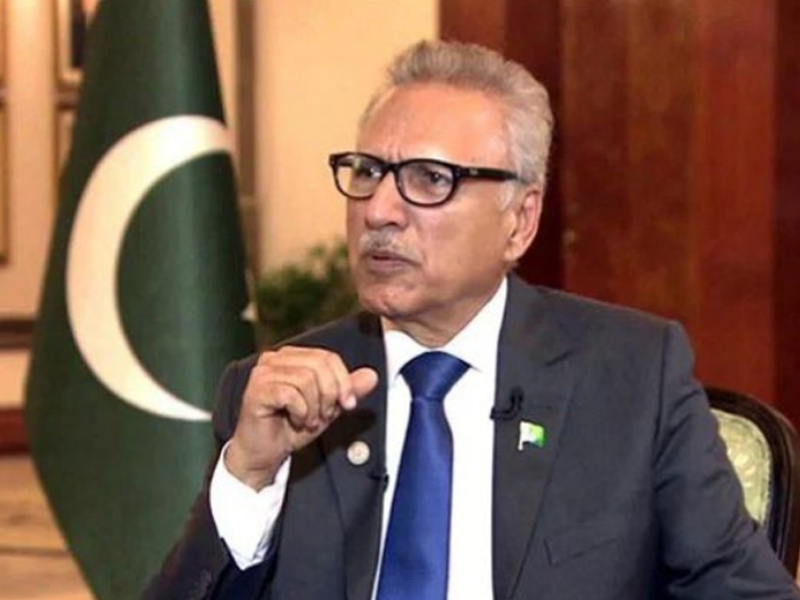 President Alvi appeals for extending assistance to flood victims
