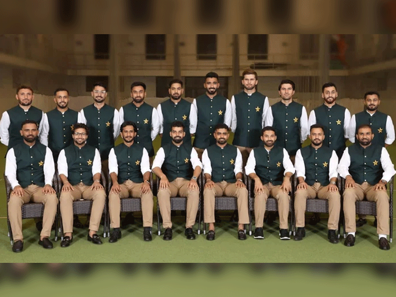 Pakistan cricket team lands in India Pakistan cricket team lands in India