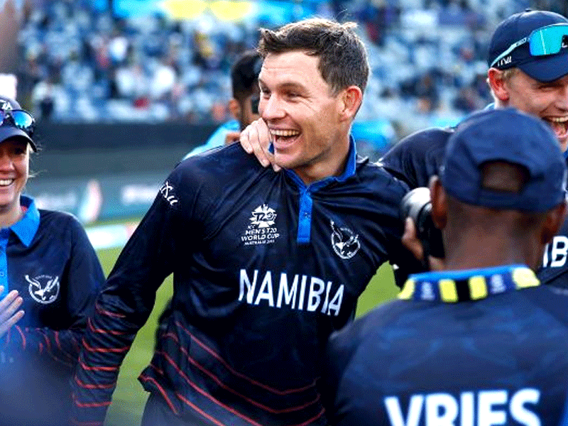 Sri Lanka stunned by Namibia in T20 WC opener Sri Lanka stunned by Namibia in T20 WC opener