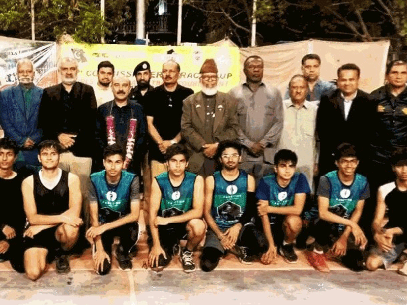 D.T Sports Club win opening match of 6th Commissioner Karachi Basketball tourney