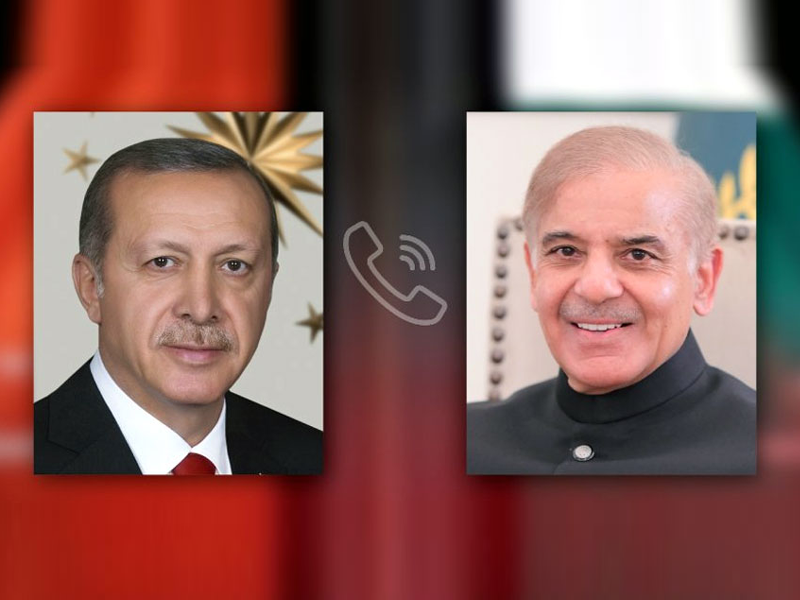 PM Shehbaz, President Erdogan exchange Eid greetings PM Shehbaz, President Erdogan exchange Eid greetings