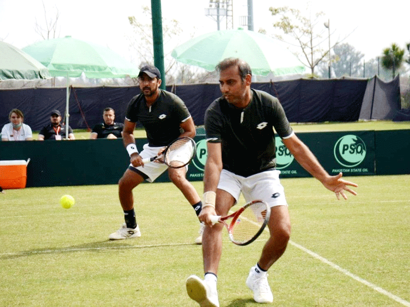 Pakistan down Indonesia 5-0 to qualify for Davis Cup playoffs Pakistan down Indonesia 5-0 to qualify for Davis Cup playoffs