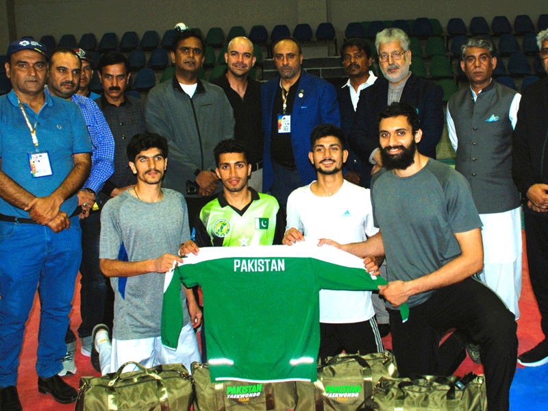 Pak Taekwondo team capable to win medals in Baku Championship: Col. Waseem Janjua Pak Taekwondo team capable to win medals in Baku Championship: Col. Waseem Janjua