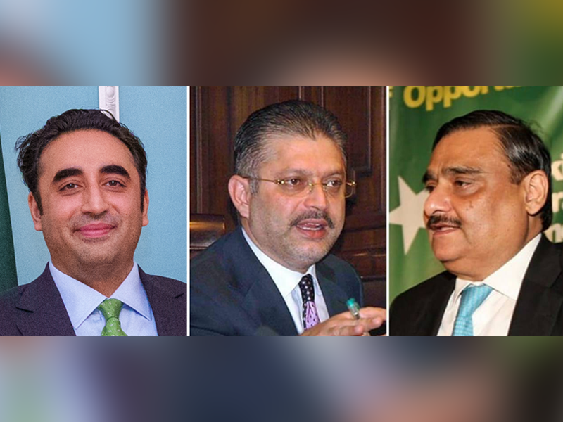 Bilawal Bhutto, Dr Asim Hussain, Sharjeel Memon fly abroad