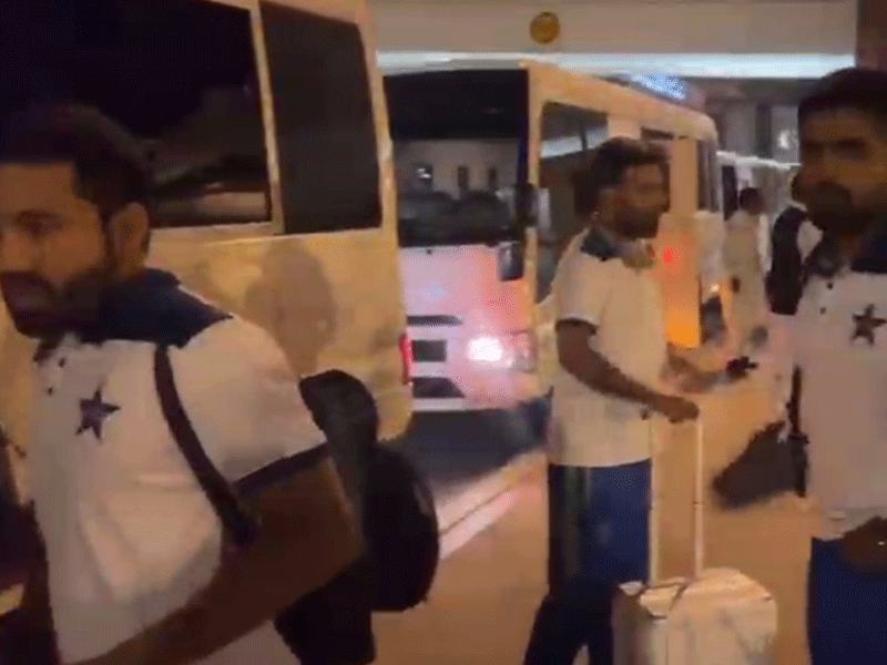 Pakistan team reaches Lahore for Asia Cup Super 4s match Pakistan team reaches Lahore for Asia Cup Super 4s match