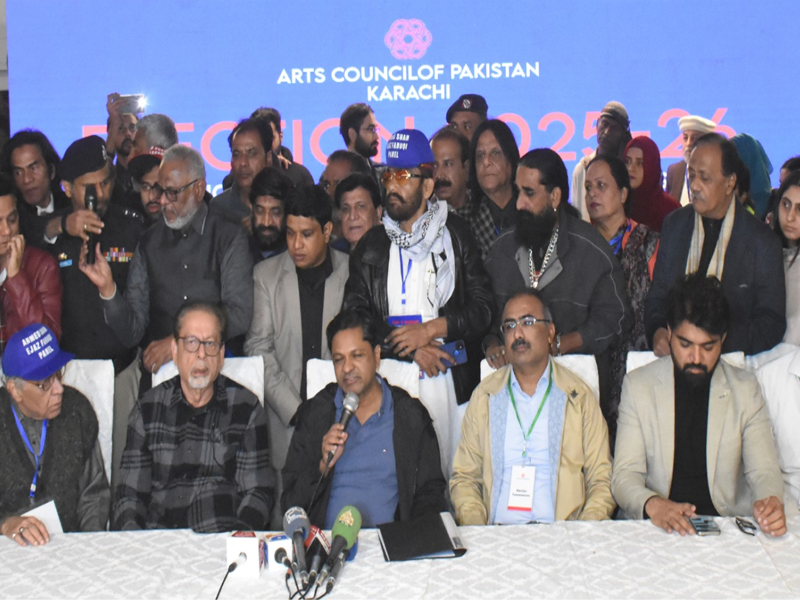 "Ahmed Shah-Ejaz Faruqi Panel clean sweep Arts Council of Pakistan Karachi Elections 2025-26" "Ahmed Shah-Ejaz Faruqi Panel clean sweep Arts Council of Pakistan Karachi Elections 2025-26"