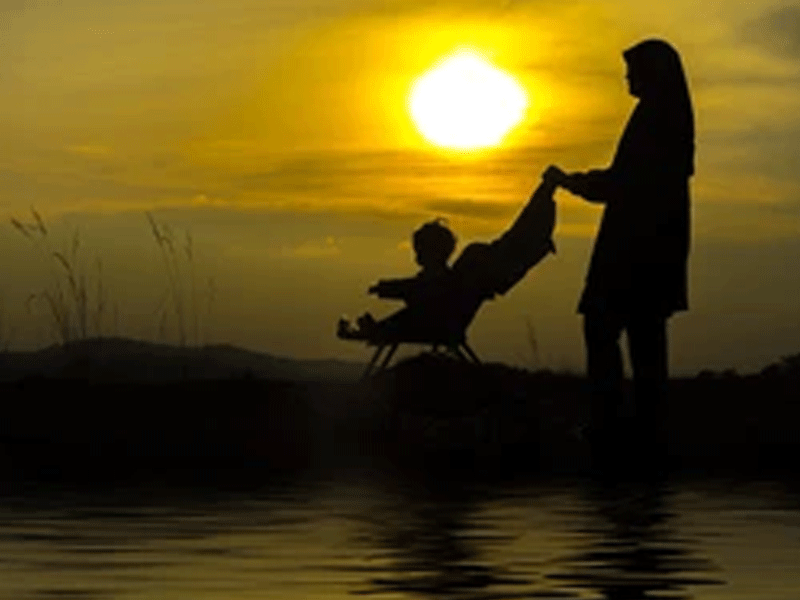 “Paradise lies beneath the feet of mothers” “Paradise lies beneath the feet of mothers”
