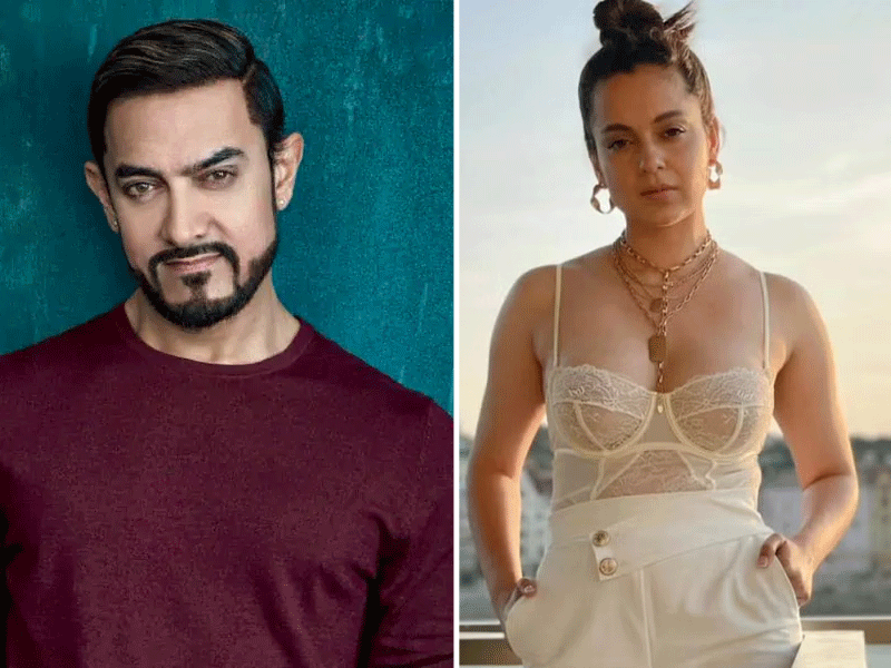 Kangana Ranaut credits Laal Singh Chaddha’s failure to Aamir Khan Kangana Ranaut credits Laal Singh Chaddha’s failure to Aamir Khan