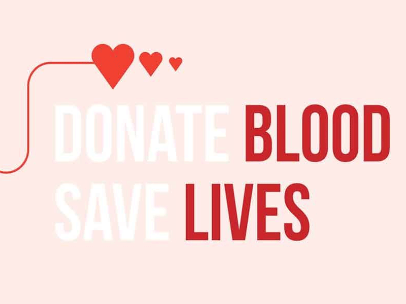 Blood donation saves precious lives
