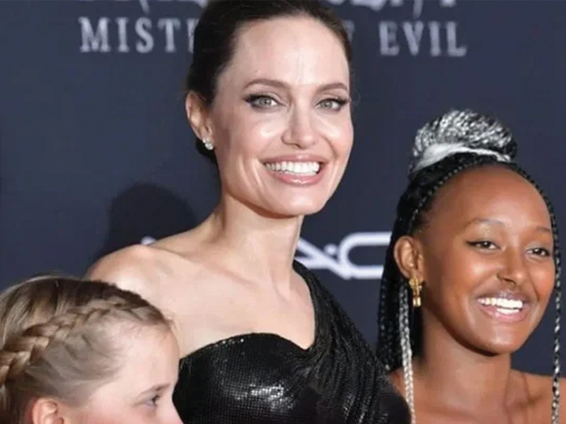 Angelina Jolie does ‘electric slide’ as daughter gets ready to attend Spelman