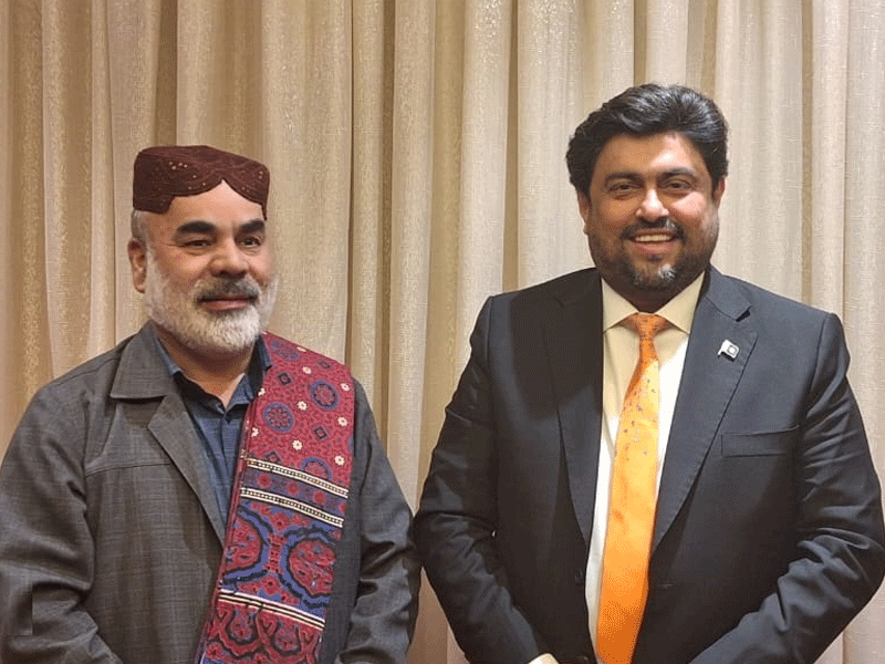 Gov Tessori meets Iranian counterpart from Baluchistan